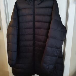Women's Puffer Jacket - 2X  Black